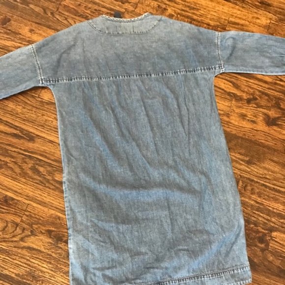 Madewell Artiste Denim Chambray Dress - Picture 4 of 4